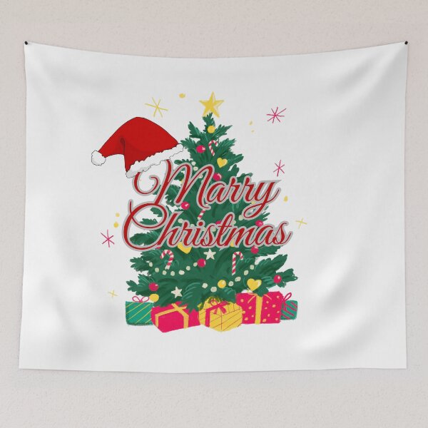 Item preview, Marry Christmas Sticker designed and sold by FawadAhmad.