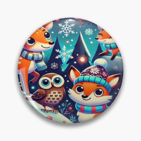 Item preview, Festive Forest Creatures - Perfect Present,Cadeau de vacances, Regalo de vacaciones, Festtagsgeschenk designed and sold by Imaginarium of Chaos falcon88 .