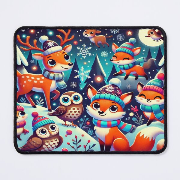 Item preview, Festive Forest Creatures - Perfect Present,Cadeau de vacances, Regalo de vacaciones, Festtagsgeschenk designed and sold by Imaginarium of Chaos falcon88 .