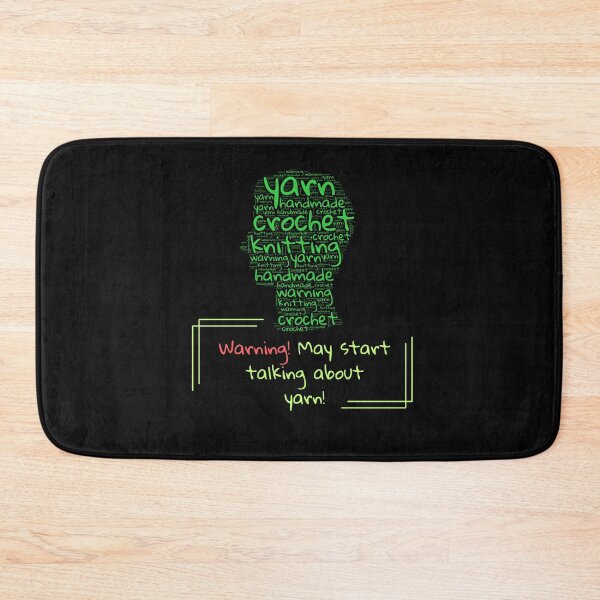 Item preview, Warning: May Start Talking About Yarn designed and sold by Ver-Payah.