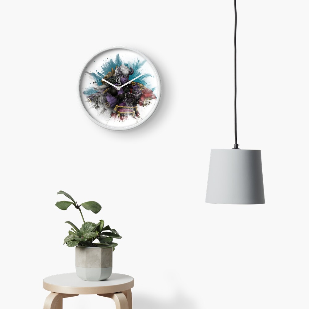 Item preview, Clock designed and sold by TheLionsTower.