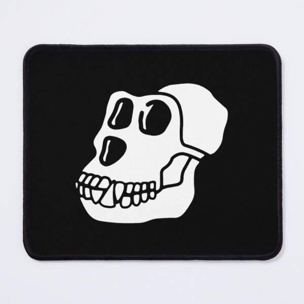 Item preview, Bored Ape Yacht Club Logo BAYC White Skull Small Right designed and sold by OpenSeahub.