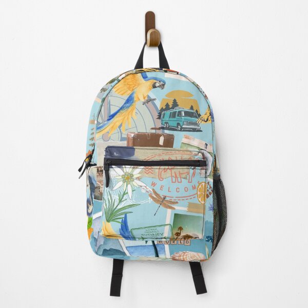 Item preview, Scrapbook Travel Collage Aesthetic - Wanderlust-Inspired Design designed and sold by ColorsHappiness.