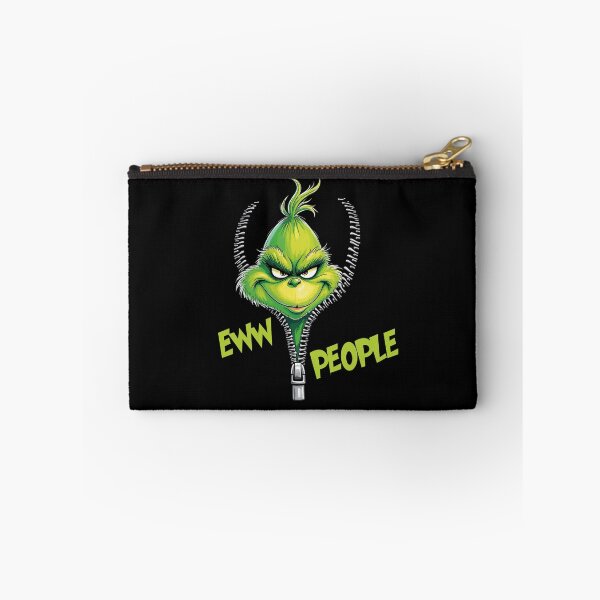 Item preview, Grinch Unzipped – Funny Anti-Social Design / Grinch christmas designed and sold by Krasnovaovaova.