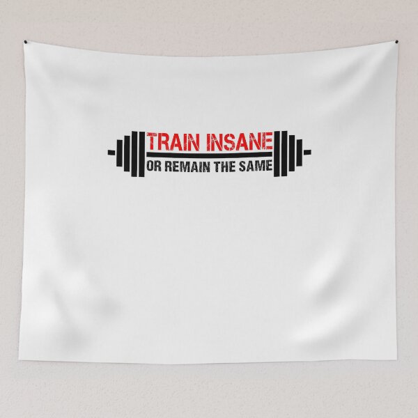 Item preview, Train Insane Or Remain The Same Hustle Fitness Bodybuilding Bodybuilder Weightlifter designed and sold by Basti09.