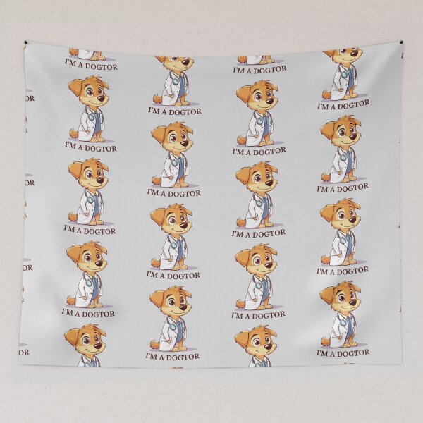 Item preview, Dogtor Veterinarian Funny Dog Future Doctor designed and sold by karolaan.