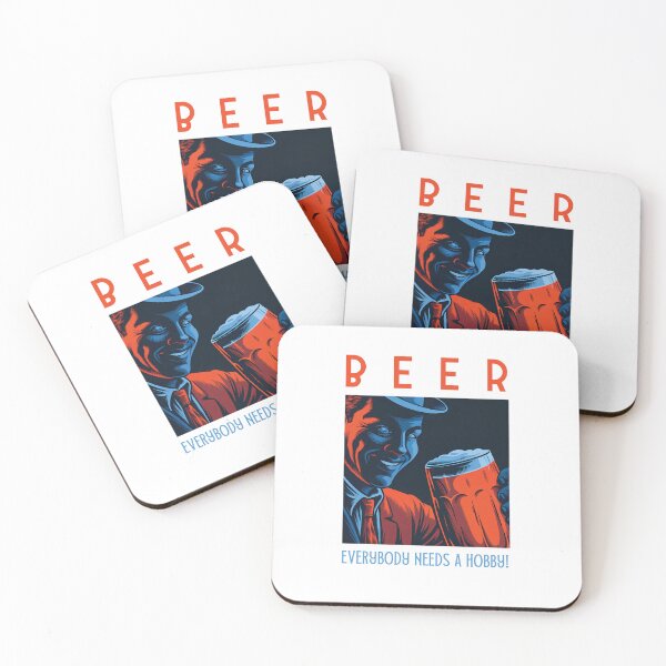 Item preview, Beer - Everybody needs a hobby! - Funny beer quote designed and sold by Bleak Shirt.