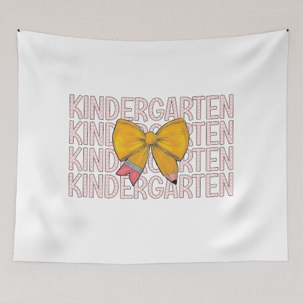 Item preview, Kindergarten Bow and Pencil Design designed and sold by Fernandink1.