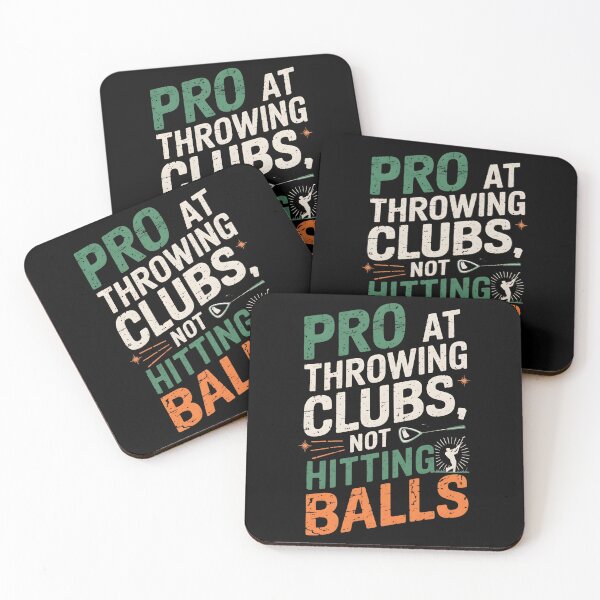 Item preview, Pro at Throwing Clubs, Not Hitting Balls. Golfer Husband Birthday designed and sold by DomTeesHaven.
