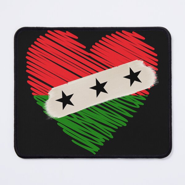 Item preview, Heart Syrian Revolution Flag Design - Activist Apparel Design designed and sold by tarzbol.