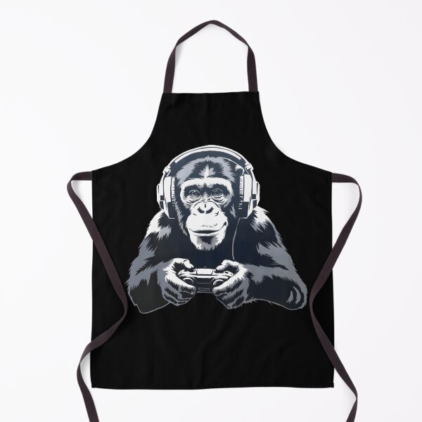 Item preview, GAMER CHIMP, PLAYING COMPUTER GAMES designed and sold by Danicus666.