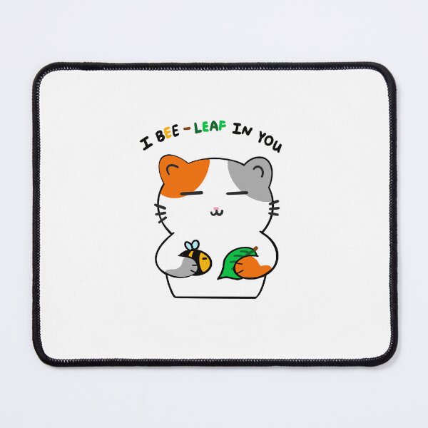 Item preview, I bee-leaf (believe) in you - calico cat designed and sold by Mr-Meowsies.