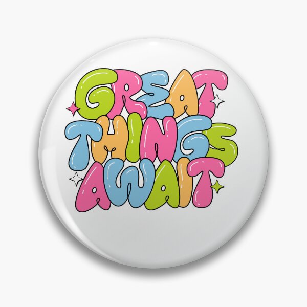 Item preview, Great things await designed and sold by SharmaSketches.
