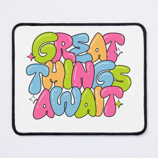 Item preview, Great things await designed and sold by SharmaSketches.