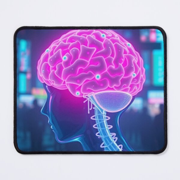 Item preview, Brain in Cyberpunk City designed and sold by DigitalTease.