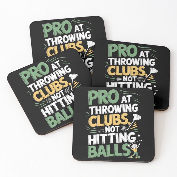 Item preview, Pro at Throwing Clubs, Not Hitting Balls. Golfer Husband Birthday designed and sold by DomTeesHaven.