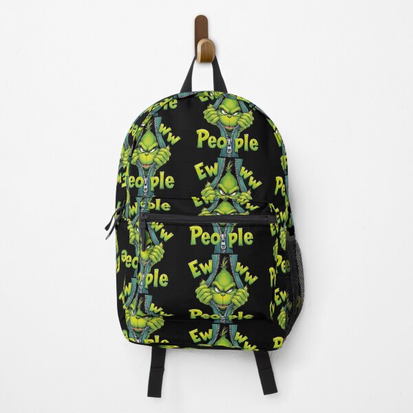 Item preview, Grinch Unzipped – Funny Anti-Social Design / Grinch christmas designed and sold by Krasnovaovaova.