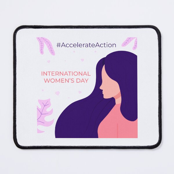 Item preview, Illustration for International Women's Day on March 8th. designed and sold by IrinaCuteLab.