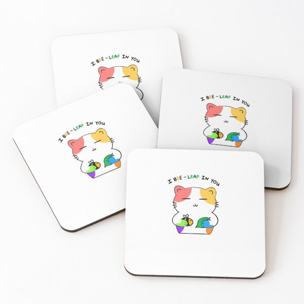 Item preview, I bee-leaf (believe) in you - Rainbow Cat designed and sold by Mr-Meowsies.