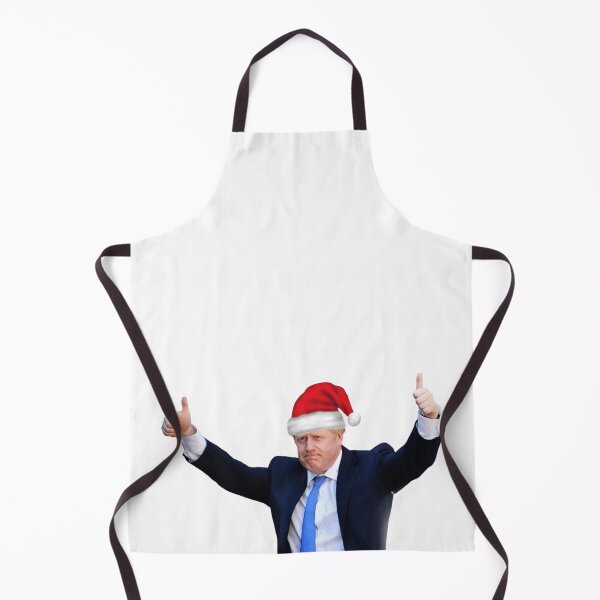 Item preview, Boris Johnson wearing a Christmas hat designed and sold by griceyvisuals.