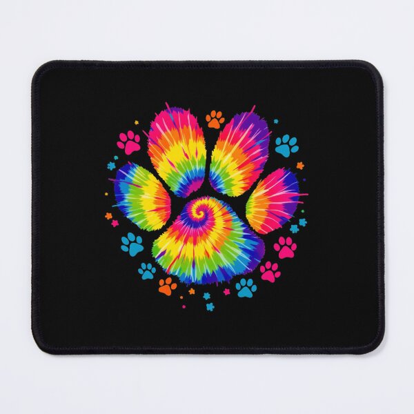 Item preview, vibrant paw print design designed and sold by jkrphoto.