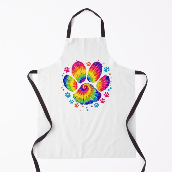 Item preview, vibrant paw print design designed and sold by jkrphoto.