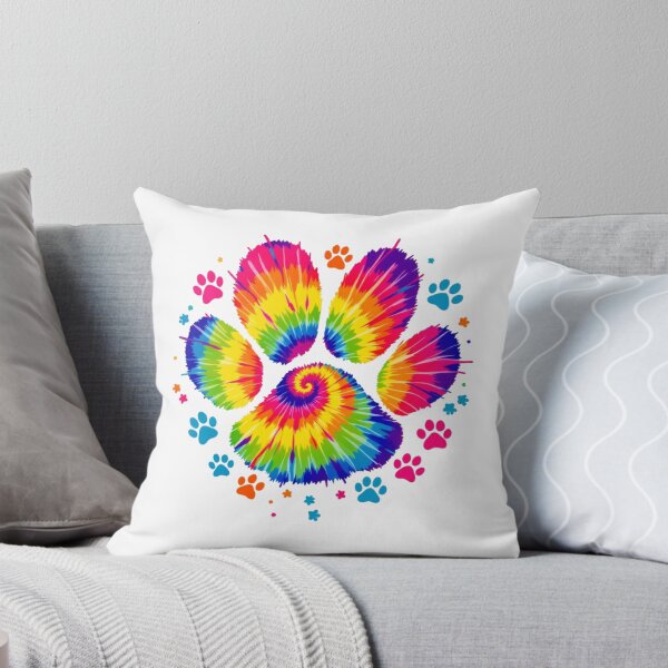 Item preview, vibrant paw print design designed and sold by jkrphoto.