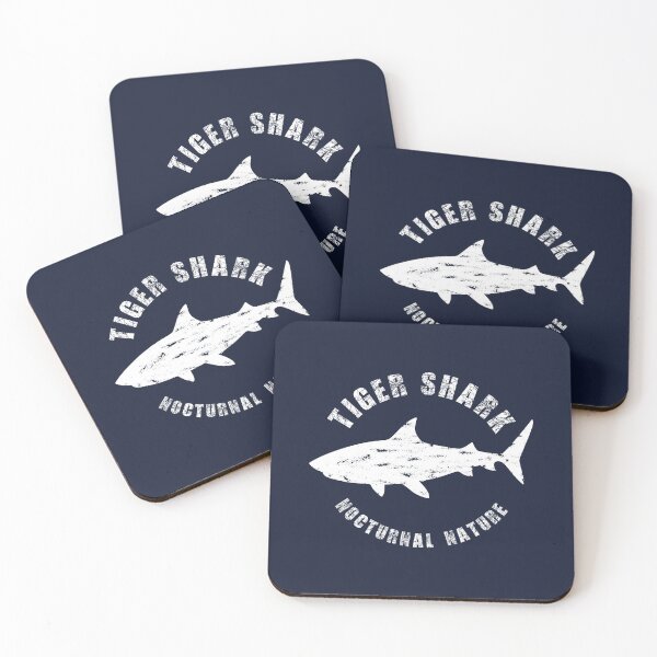 Item preview, Tiger Shark - Nocturnal Nature, Unique designed and sold by villacreativa.
