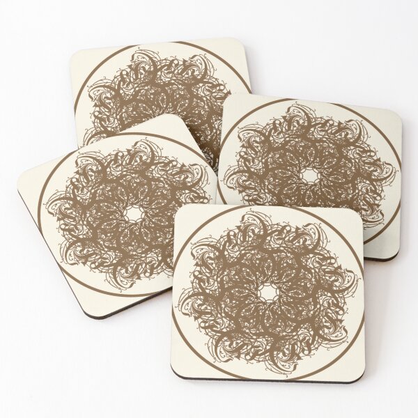 Item preview, Flat White designed and sold by MandalasGalore.