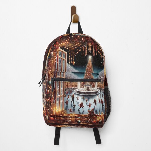 Item preview, Christmas View From The Window Dark WXM17 designed and sold by HappyHavenStu.