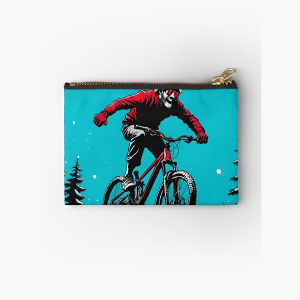 Item preview, MTB Shredder Riding at Christmas Time designed and sold by GrizzlyCollective.
