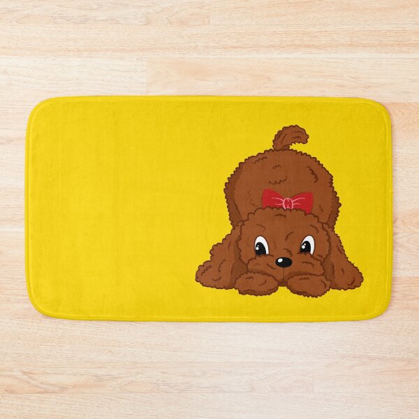 Item preview, Lovely Red Toy Poodle Apricot Toy Poodle designed and sold by Cat N' Doodles.
