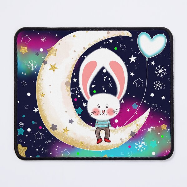 Item preview, Bunny on the moon designed and sold by fanny offre.