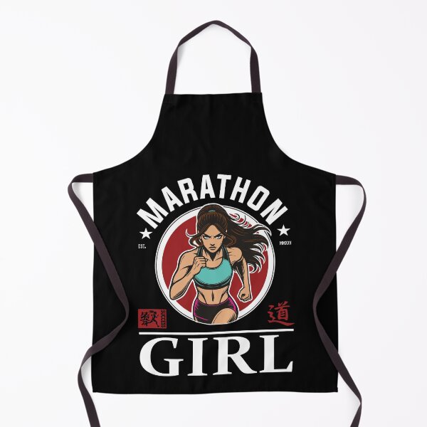 Item preview, Marathon Girl - The perfect design for long-distance runners designed and sold by RetroMaritalArt.