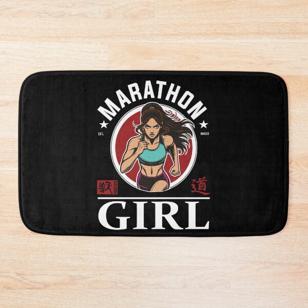 Item preview, Marathon Girl - The perfect design for long-distance runners designed and sold by RetroMaritalArt.