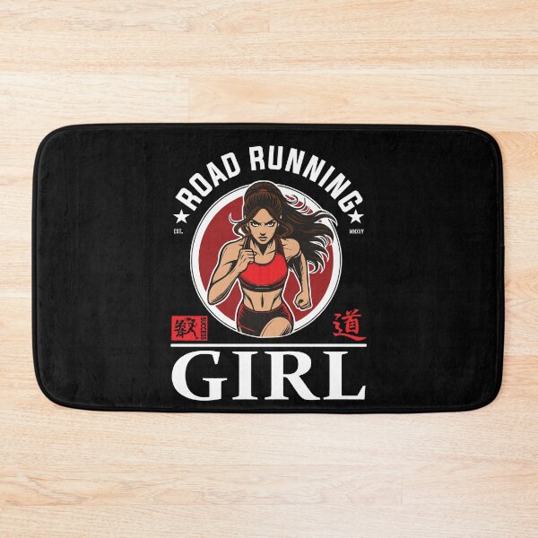 Item preview, Road Running Girl - For the passionate road runner designed and sold by RetroMaritalArt.