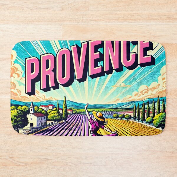 Item preview, A Pop Art Dream in Lavender Fields designed and sold by unrealartwork.