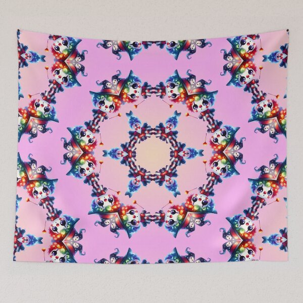 Item preview, Clown, Cute Clown, Kaleidoscope Clown, Clown Pattern designed and sold by DammyK89.