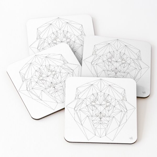 Item preview, Geometric Lion - customizable design designed and sold by YaraCreatyque.