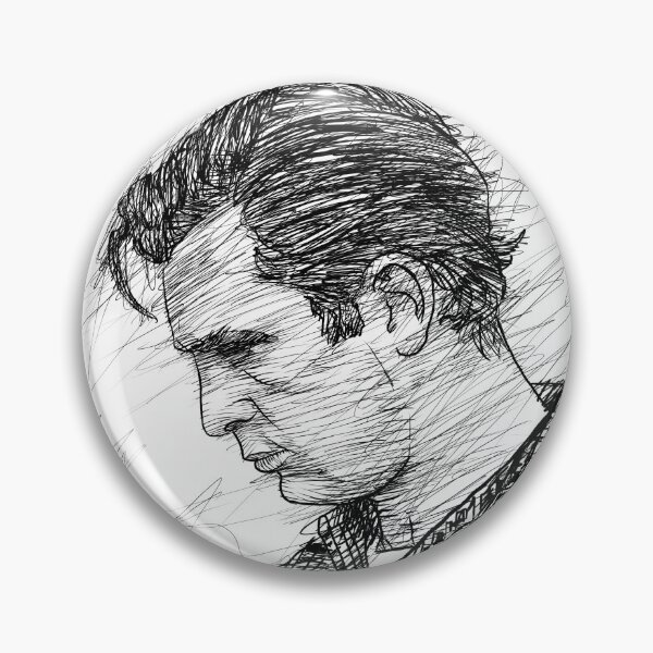 Item preview, JACK KEROUAC ink portrait .1 designed and sold by lautir.