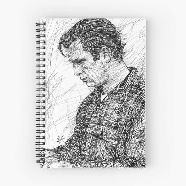 Item preview, JACK KEROUAC ink portrait .1 designed and sold by lautir.