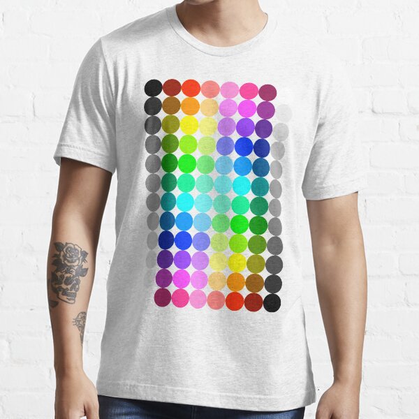 "Colour Chart" Tshirt for Sale by Dandarey Redbubble color tshirts colour tshirts