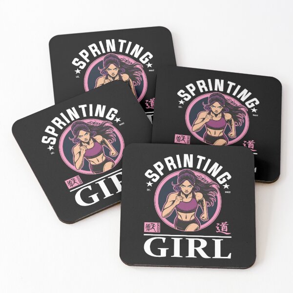 Item preview, Sprint Girl - Para el corredor rápido designed and sold by RetroMaritalArt.