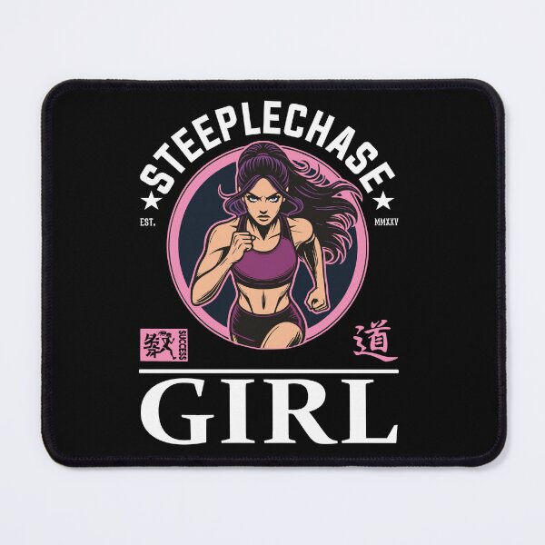 Item preview, Steeplechase Girl - Obstacle course with passion designed and sold by RetroMaritalArt.