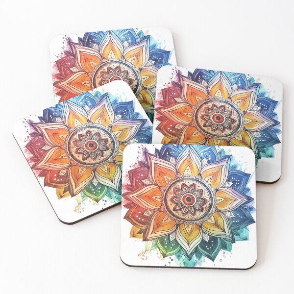 Item preview, Radiant Harmony Mandala designed and sold by NomadicDreamer.