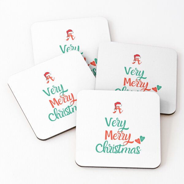 Item preview, A Very Merry Christmas - Festive Handwritten Typography designed and sold by beckabbooart.