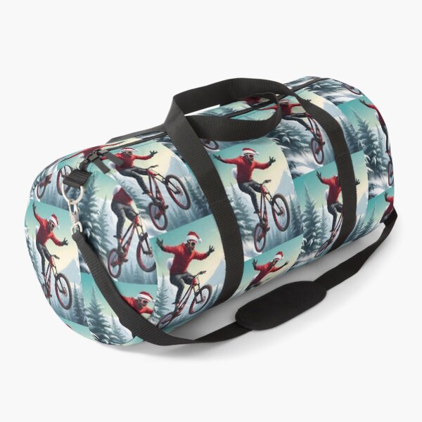 Item preview, Christmas MTB Adventure: Snowy Trail Shred designed and sold by GrizzlyCollective.