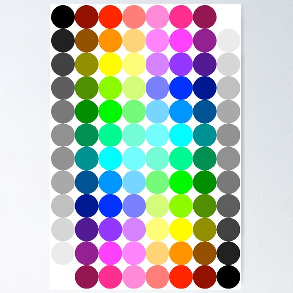 Item preview, Colour Chart designed and sold by Dandarey.