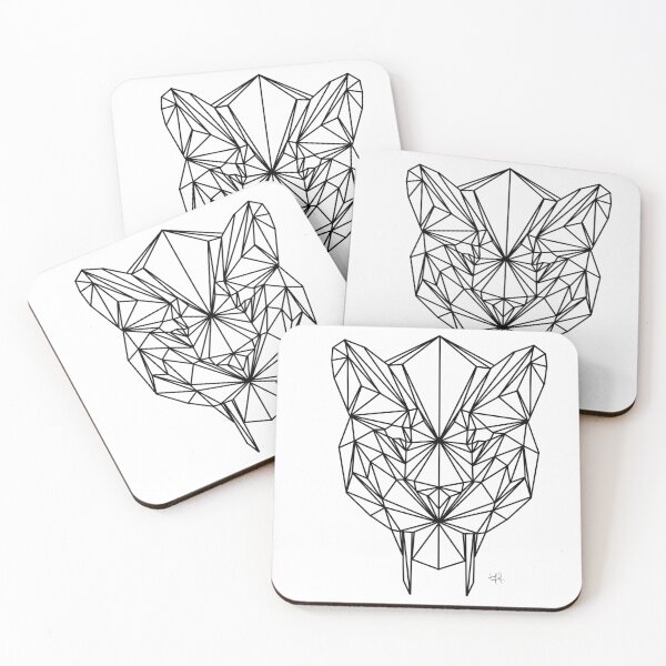 Item preview, Geometric Saber Tooth Tiger - Custom Design designed and sold by YaraCreatyque.