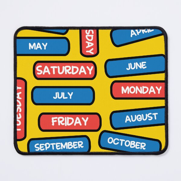 Item preview, Months and days designed and sold by fluffyfamcraft.